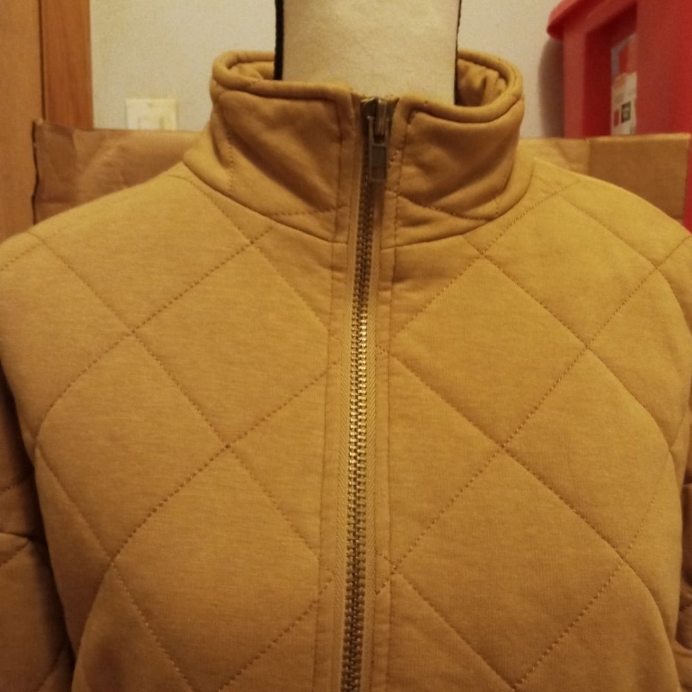 Mens Jacket/Coat elastic bottom full zipper Bagatelle size xs
